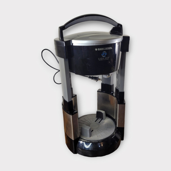 Black & Decker Lids Off Automatic Jar Opener Release Black Grey Cat#JW200 - Picture 3 of 12